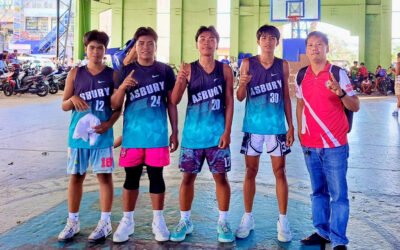 High School Boys Basketball (3×3) Team Bagged Gold!